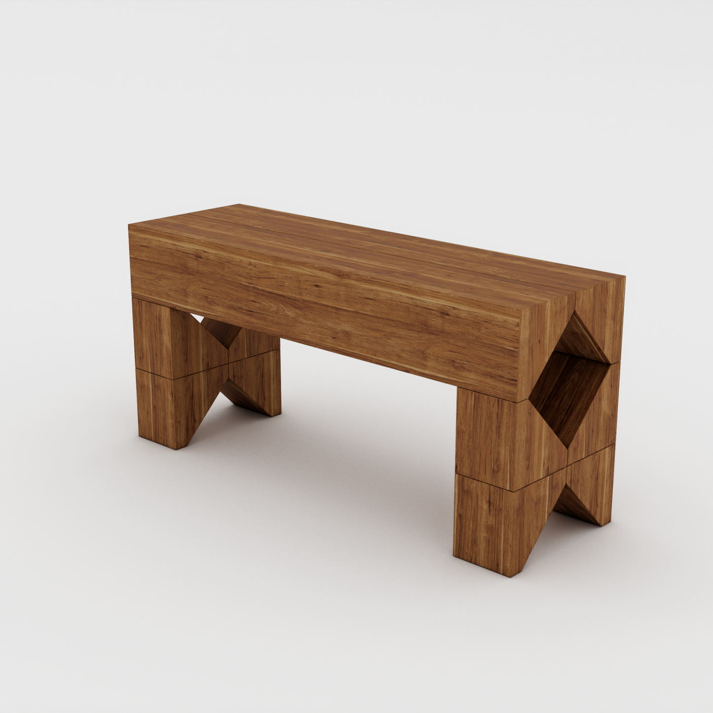 Luna Haus Sol Hardwood Bench