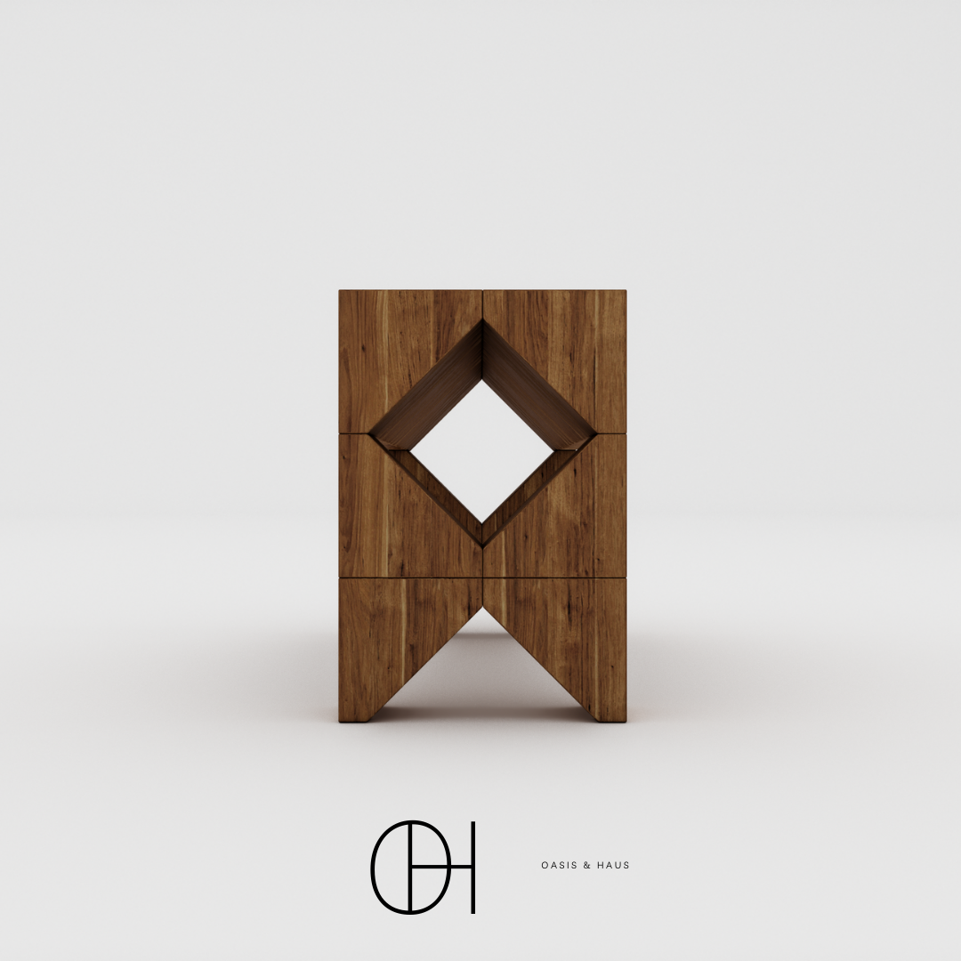Luna Haus Sol Hardwood Bench