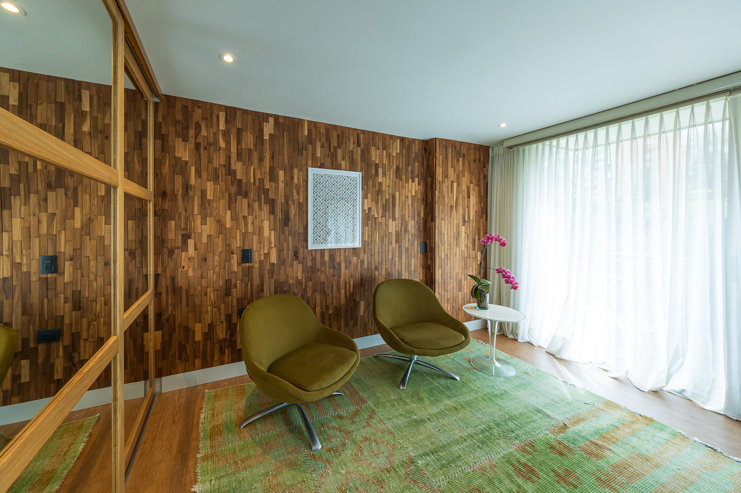 Terra LONG DARK Teak Solid Hardwood Wall Panels