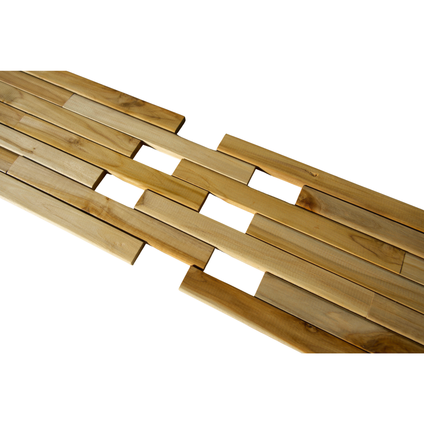 Terra Light Long Teak Wall Panels