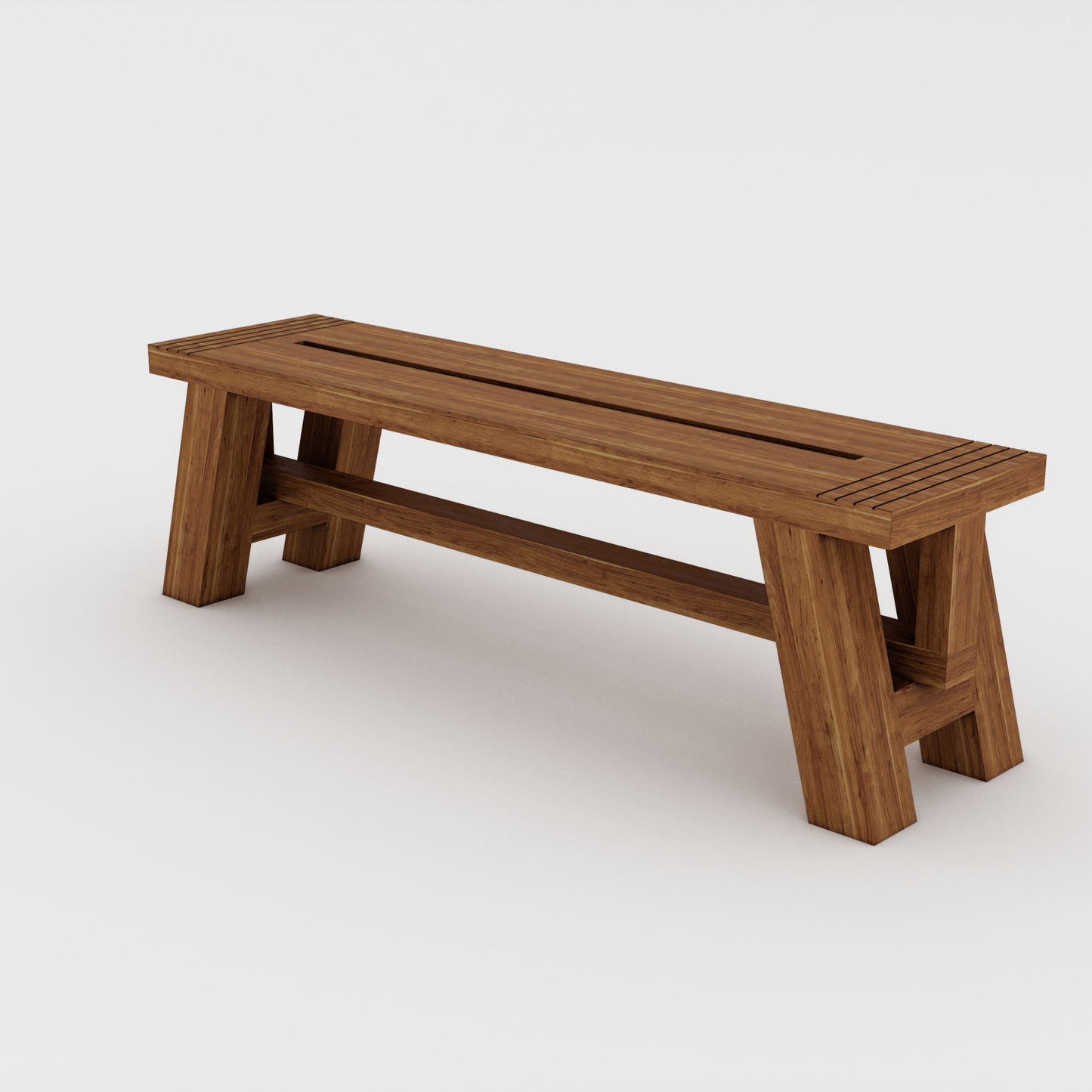 Luna Haus Vista Hardwood Bench