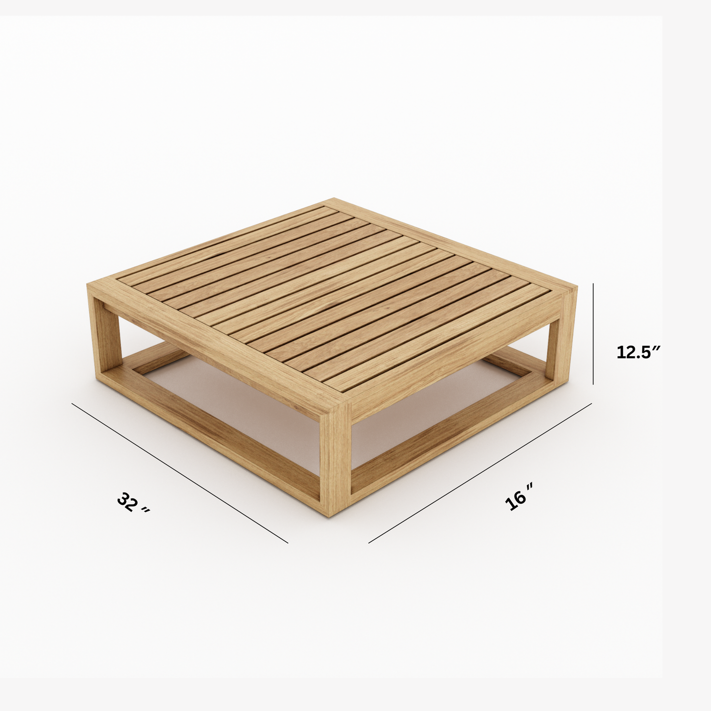 Eden Haus Teak Coffee Table