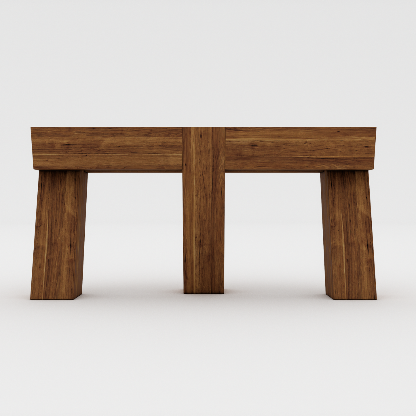 Luna Haus Cross Hardwood Bench