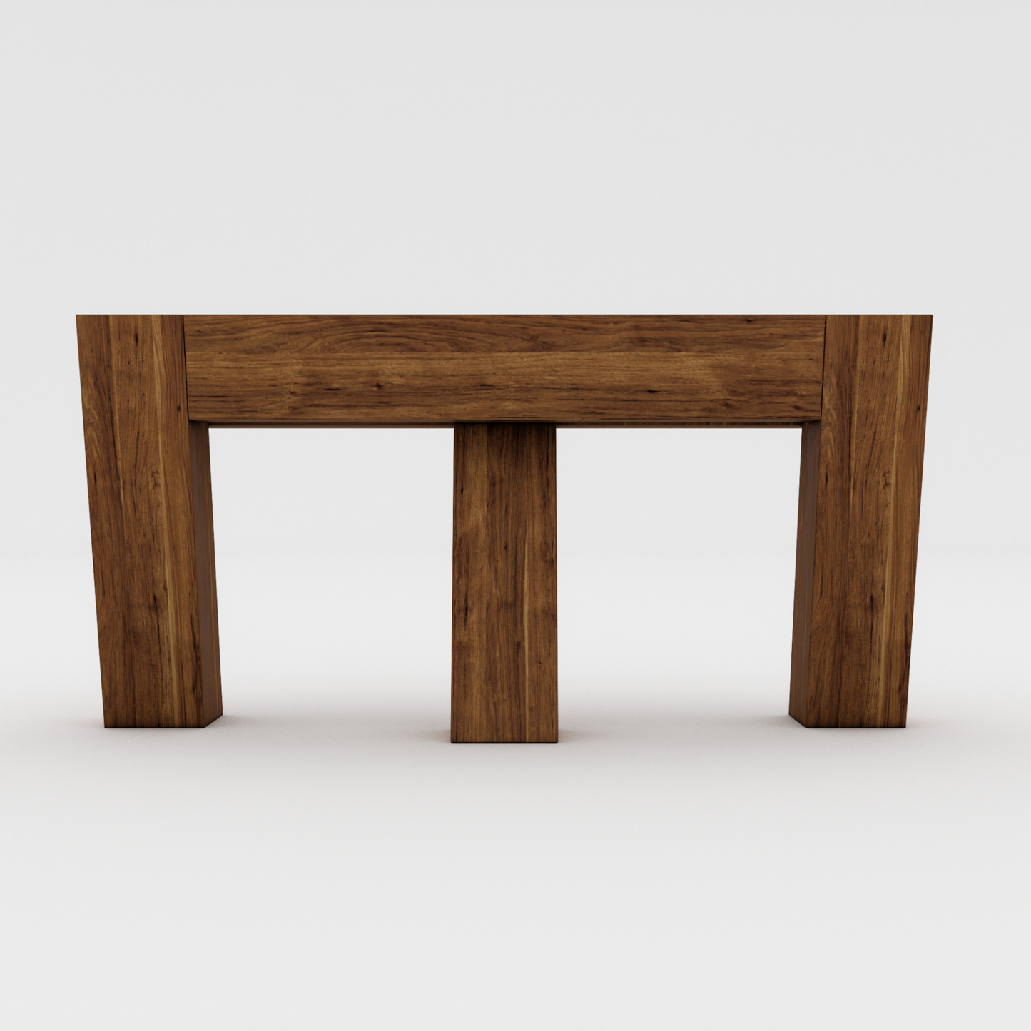 Luna Haus Cross Hardwood Bench