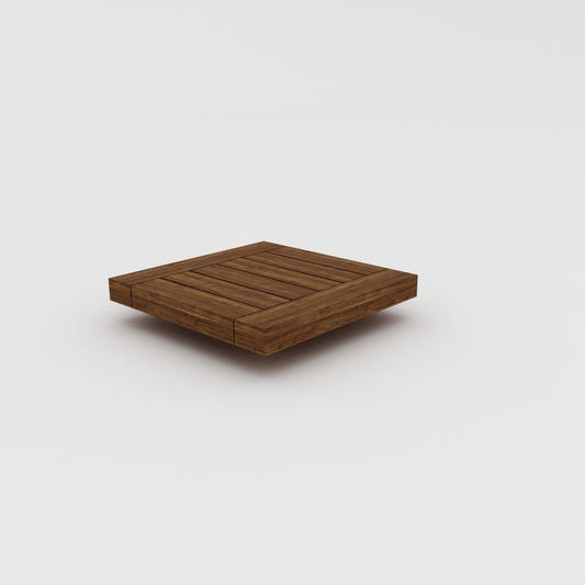 Luna Haus Hardwood Coffee Table