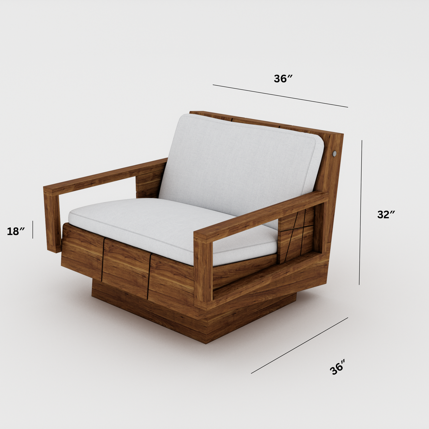Luna Haus Hardwood Chair