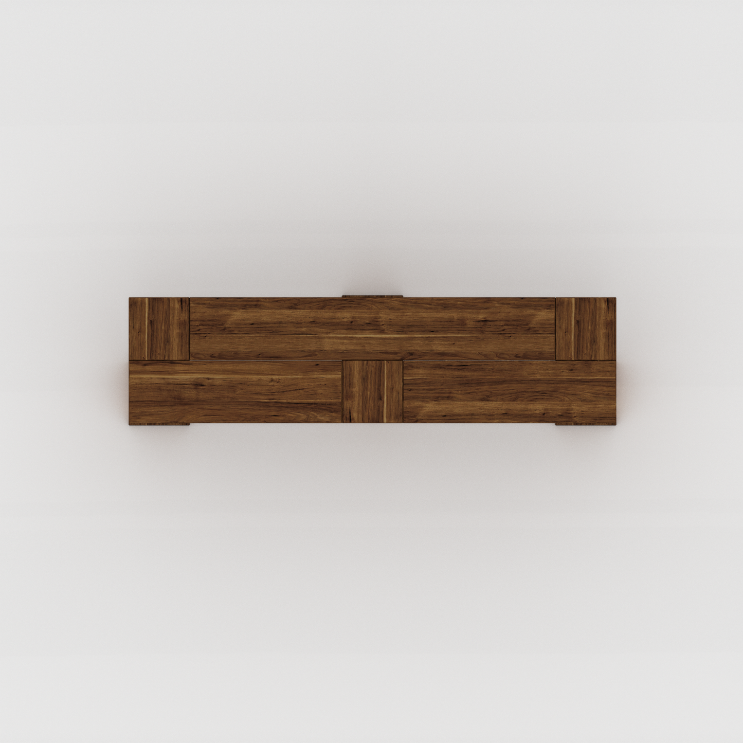Luna Haus Cross Hardwood Bench