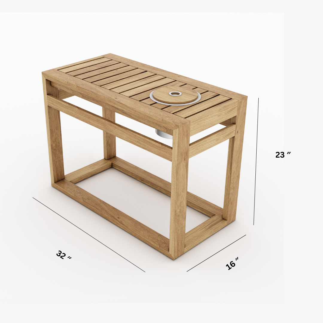 Eden Haus Teak Side Table