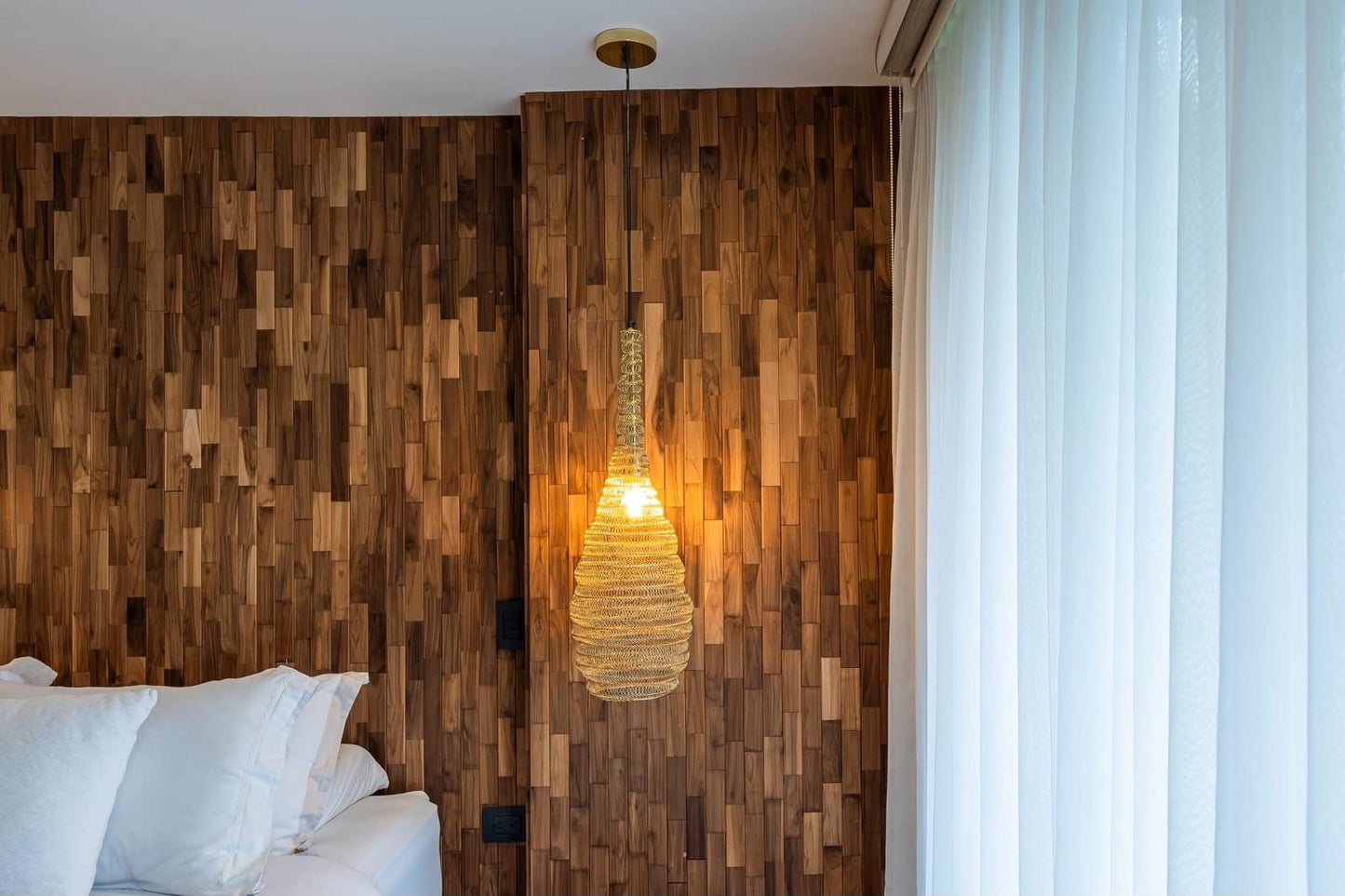 Terra LONG DARK Teak Solid Hardwood Wall Panels